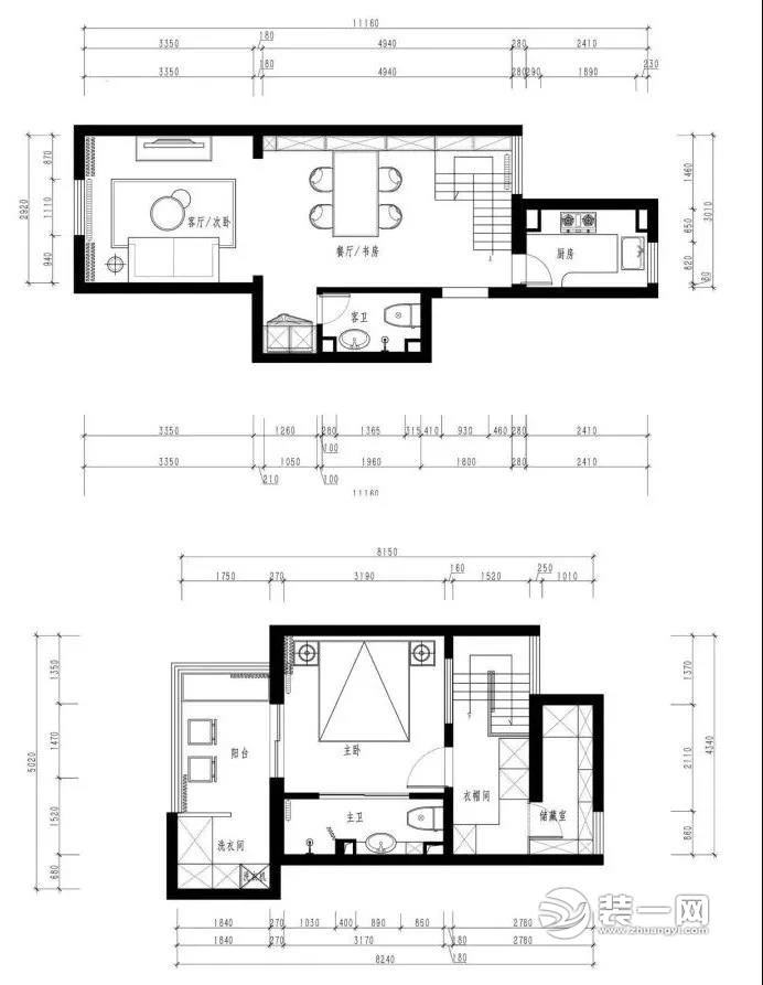 12万改造32平复式loft公寓 工业风楼梯透光强